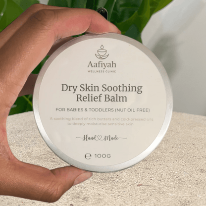 Organic Dry Skin Soothing Relief Balm - 100g - Aafiyah Wellness Clinic